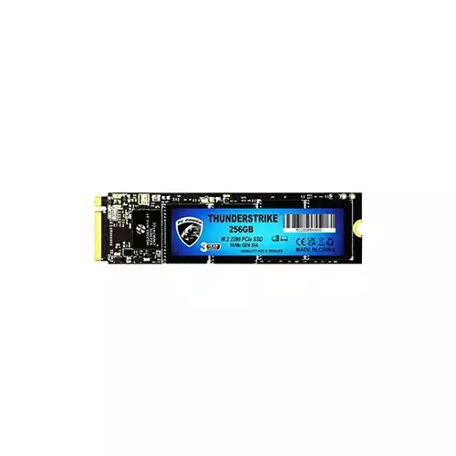 PC Power Thunderstriker 256GB NVMe M.2 2280 PCIe Gen3x4 Internal SSD